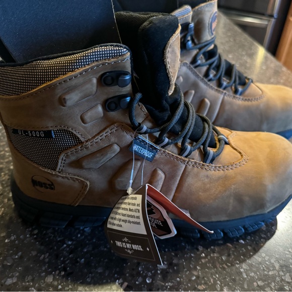 New with Tags, Hoss Boot Company Tikaboo UL Brown, Men’s 9.5, Ultra Lite - Picture 2 of 15